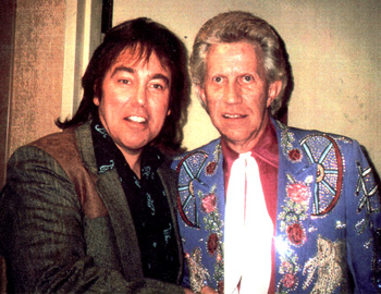 Donny Richmond & Porter Wagoner backstage at The Grand Ole Opry