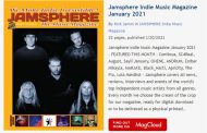 Jamsphere Indie Music Magazine January 2021