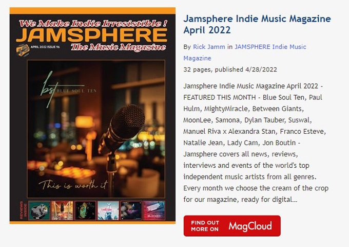 Jamsphere Indie Music Magazine April 2022