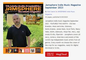 Jamsphere Indie Music Magazine September 2023