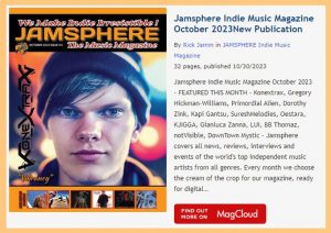 Jamsphere Indie Music Magazine October 2023