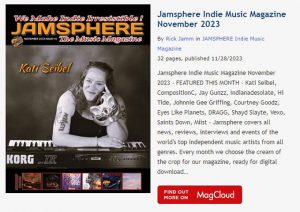 Jamsphere Indie Music Magazine November 2023