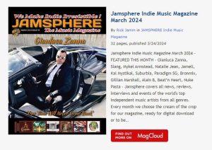 Jamsphere Indie Music Magazine March 2024
