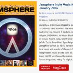 Jamsphere Indie Music Magazine January 2026