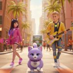 Kawaii Cat: The Real Cat Who Walked Into an Anime Adventure
