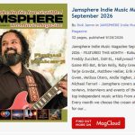 Jamsphere Indie Music Magazine September 2026